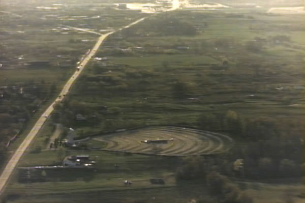 Crest Drive-In Theatre - Old Aerial From Carl Easlick